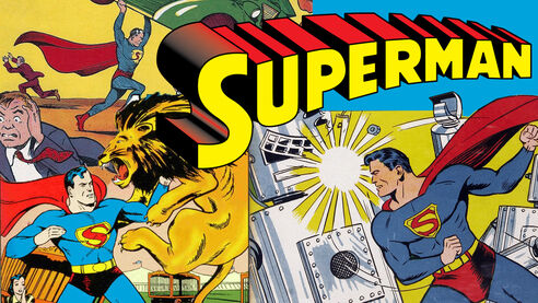 Classic Superman covers compilation