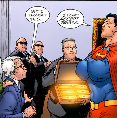 Superman bribery qward