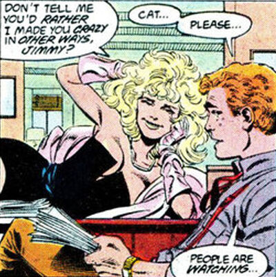 Cat grant jimmy olsen