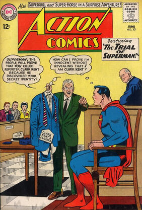 Action Comics 301 trial Superman