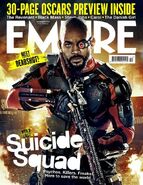 Empire Cover Suicide Squad Dezember 2015 Version Deadshot