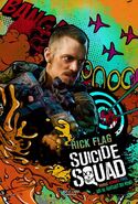 Suicide Squad deutsches Charakterposter Rick Flag