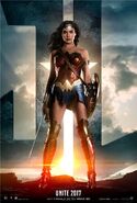 Justice League Wonder Woman Charakterposter