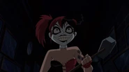 Harlequin voiced by Tara Strong in Justice League: Gods and Monsters Chronicles.