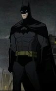 Batman voiced by Jensen Ackles in the Tomorrowverse films.