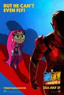 Teen Titans GO To The Movies character poster StarFire