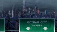 Gotham City from the Flashpoint Universe in Justice League: The Flashpoint Paradox.