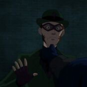 The Riddler voiced by Geoffrey Arend in the DC Animated Film Universe.