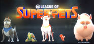 Krypto Ace PB Merton and Ch'p from DC League of Super-Pets