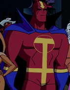 Red Tornado in the DC Animated Universe.