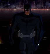 Batman voiced by Kevin Conroy in the Superman/Batman film series.