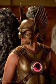 Hawkman portrayed by Michael Shanks in the TV series Smallville.