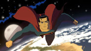 Superman voiced by Kyle MacLachlan in Justice League: The New Frontier.