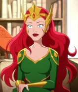 Mera voiced by Janet Varney in Harley Quinn.