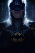 Batman portrayed by Michael Keaton in the Flashpoint Timeline of the DC Extended Universe.