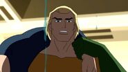 Aquaman voiced by Alan Ritchson in Justice League: The New Frontier.