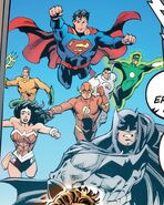 Aquaman (Earth-N52) from the Arrowverse comic Crisis on Infinite Earths Giant.
