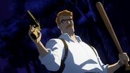 James Gordon voiced by Bryan Cranston in Batman: Year One.