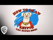 DC League of Super-Pets - How To Draw Krypto - Warner Bros