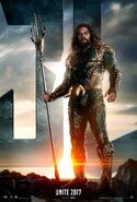 Justice League Aqauman character poster
