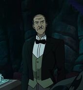 Alfred Pennyworth voiced by Brian George in Batman: The Killing Joke.