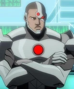 Cyborg voiced by Shemar Moore in the DC Animated Film Universe.