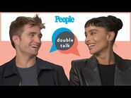 Robert Pattinson & Zoë Kravitz on Tackling Iconic Roles in 'The Batman' - Double Talk - PEOPLE