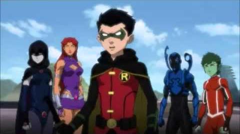 Justice League vs Teen Titans - Exclusive Sneak Peek