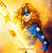 Stargirl portrayed by Brec Bassinger in the Stargirl series.