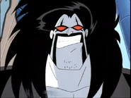 Lobo voiced by Brad Garrett in the DC Animated Universe.
