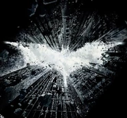 The Dark Knight Rises the sequel to The Dark Knight, released in 2012.