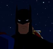 Batman voiced by Bruce Greenwood in the TV series Young Justice.