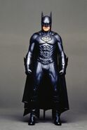 George Clooney as Batman in Batman & Robin.