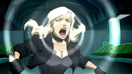 Black Canary bringing out her canary cry