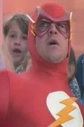 The Flash portrayed by Kenny Johnston in Justice League of America.