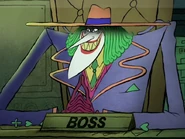 The Joker voiced by David Hornsby in Merry Little Batman.