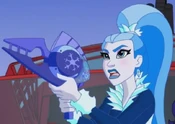 Frost voiced by Danica McKellar in the DC Super Hero Girls original universe.