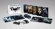 The Dark Knight Trilogy Blu-Ray boxset collection.