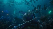 Orm attacks the Trench