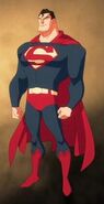 Superman voiced by George Newbern in Superman vs. The Elite.