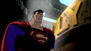 Superman faces Darkseid.