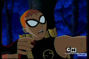 Speedy voiced by Mike Erwin in the TV series Teen Titans.