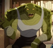 Killer Croc voiced by Matt Oberg in Harley Quinn.