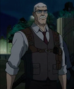 James Gordon voiced by Chris Cox in Batman: Assault on Arkham.