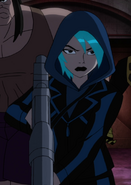 Livewire voiced by Kari Wahlgren in Justice League: Gods and Monsters.