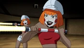 Deidre Dennis voiced by Melissa Joan Hart in the DC Animated Universe.