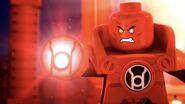 Atrocitus voiced by Jonathan Adams in the LEGO DC Comics Super Heroes film series.