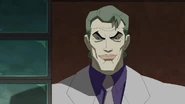 The Joker voiced by Michael Emerson in Batman: The Dark Knight Returns Part 1 and Batman: The Dark Knight Returns Part 2.