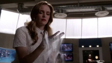  using her ice powers