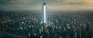 Zod attacking Metropolis.